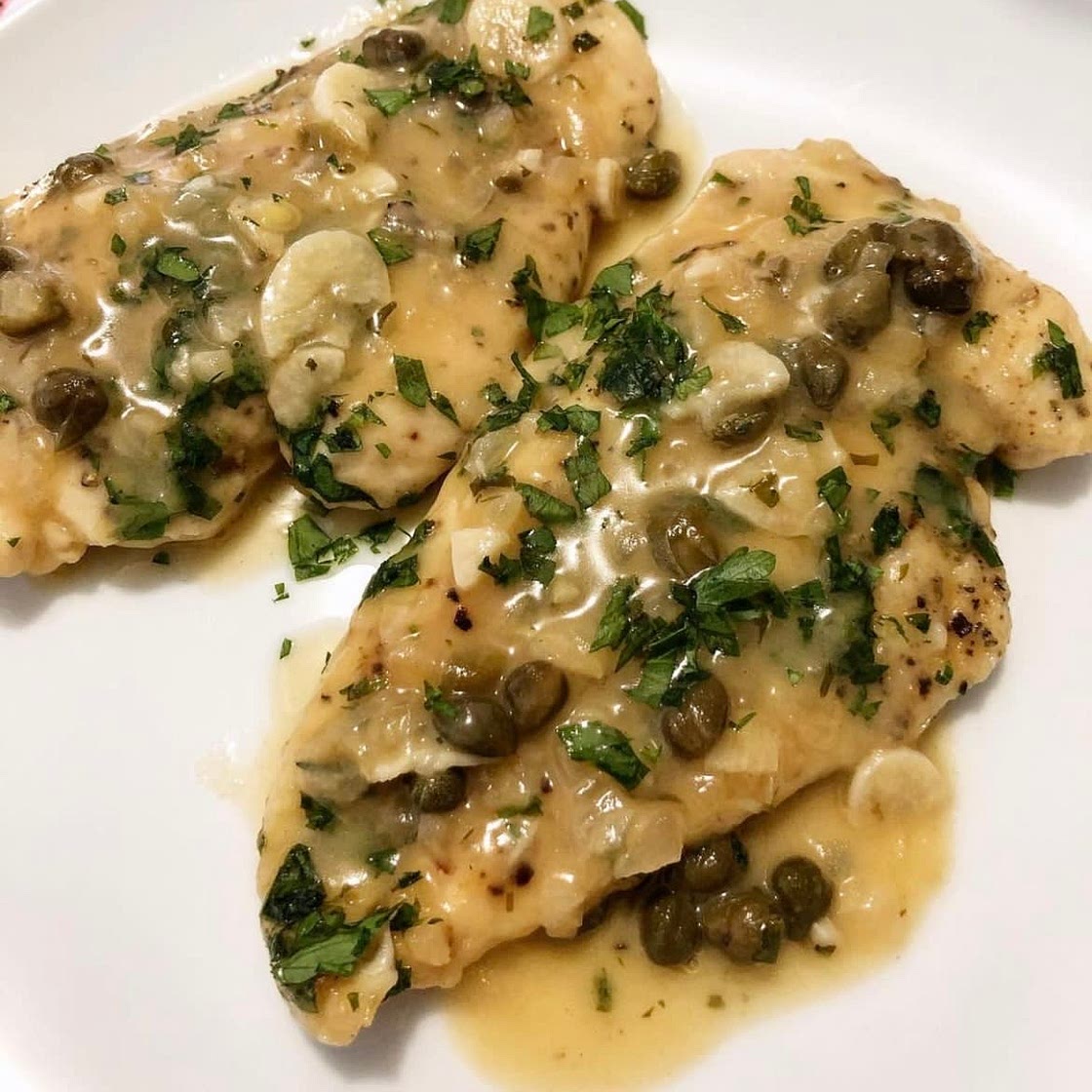 Lemony Chicken Piccata