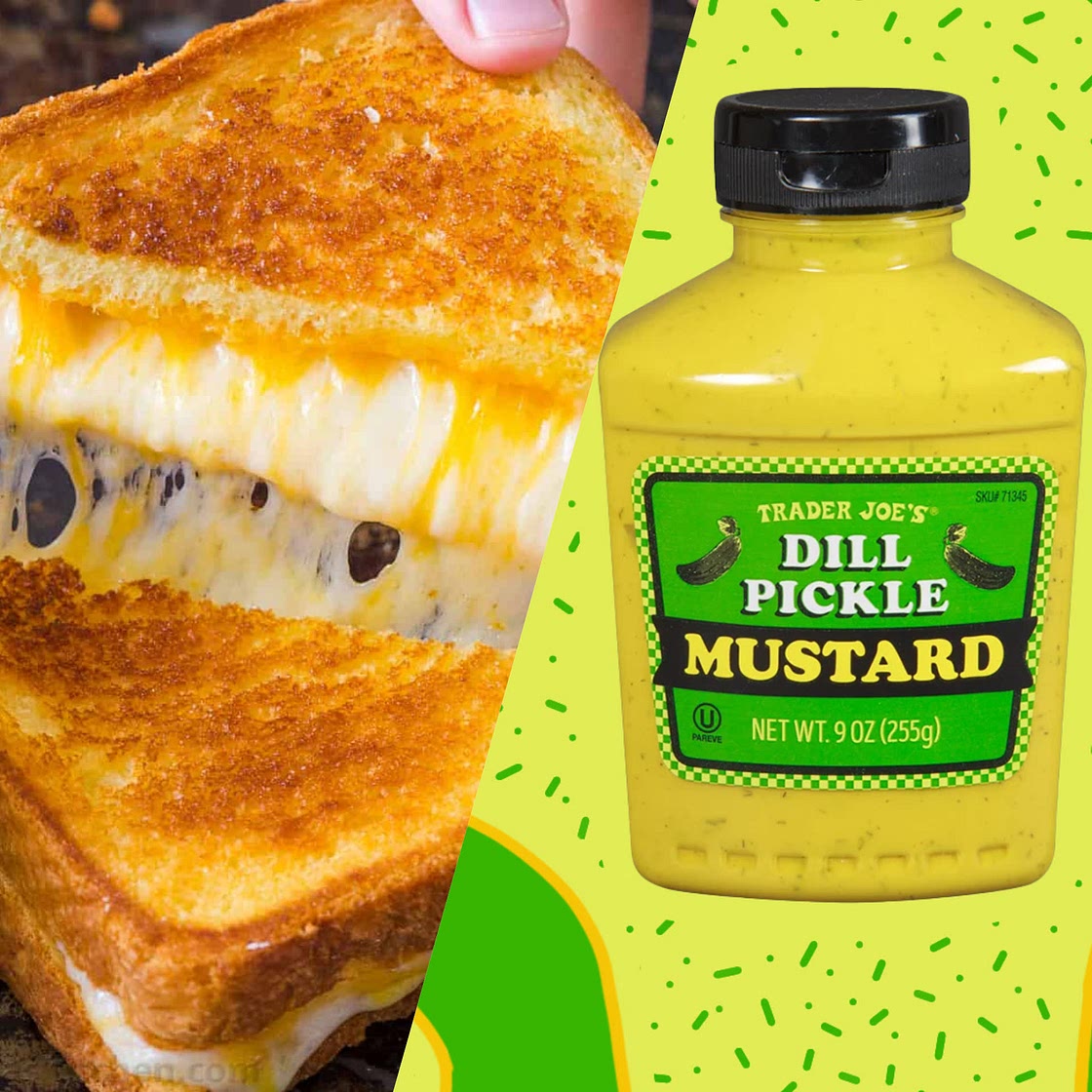 Pickle Flavored Grilled Cheese