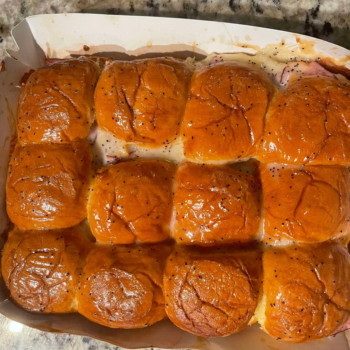 Simple Ham and Cheese Sliders