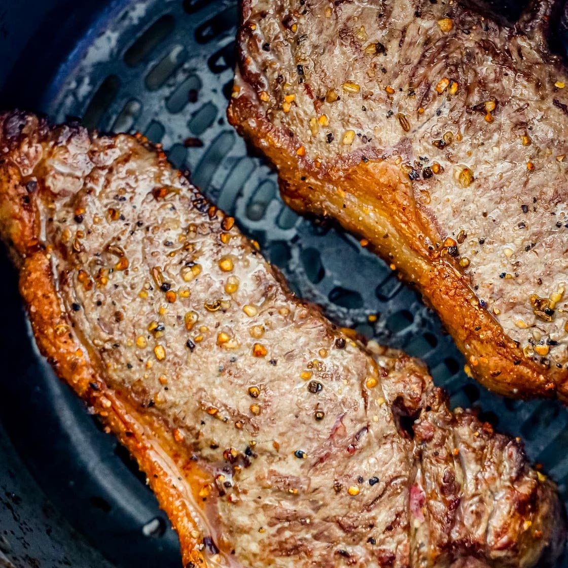 Petite Sirloin Steak, air fried