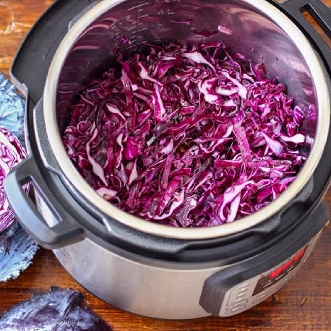 Red Cabbage, steamed