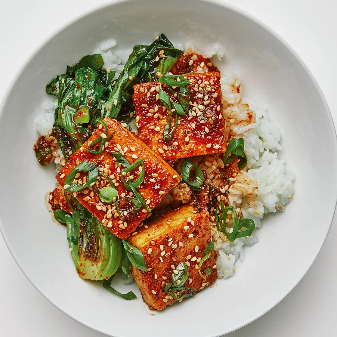 Spicy braised tofu