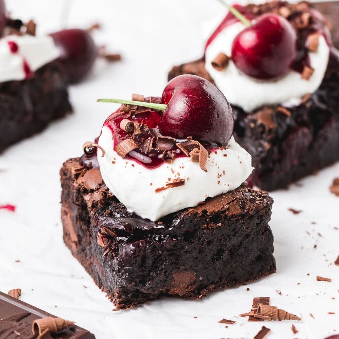 Black Forest Brownies