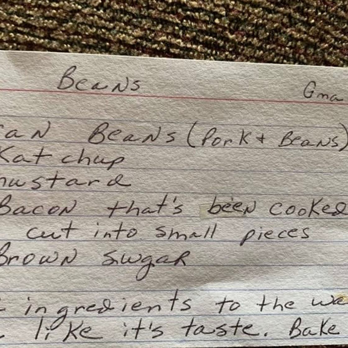 Grandma Donna’s Baked Beans
