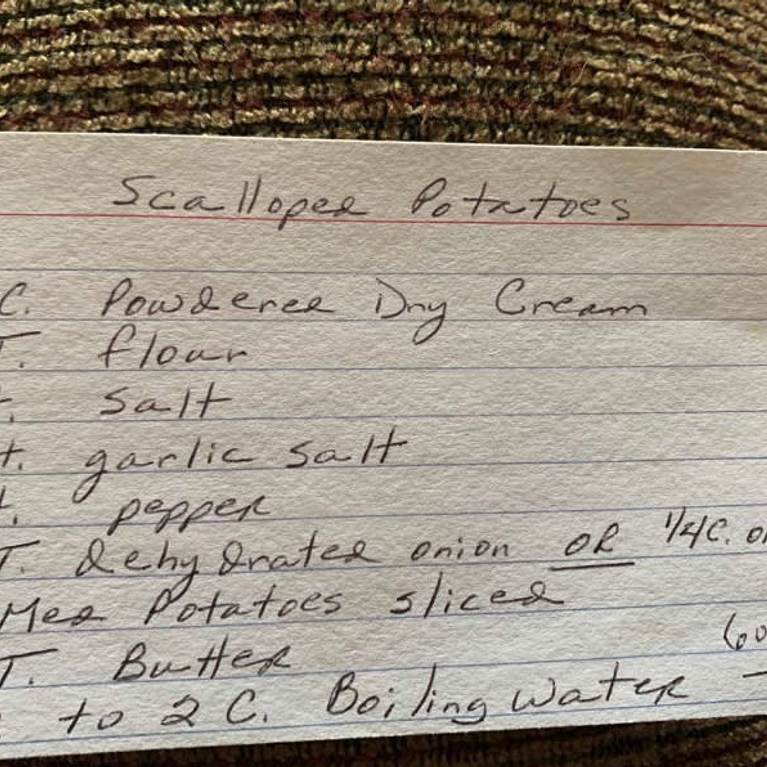Grandma Donna’s Scalloped Potatoes