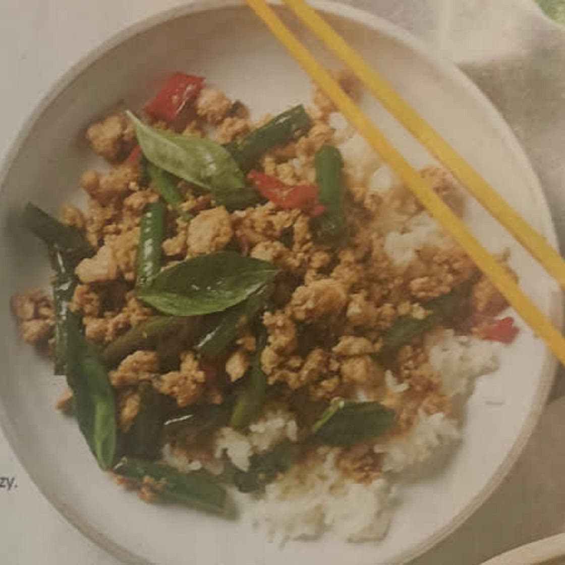 Pork stir fry