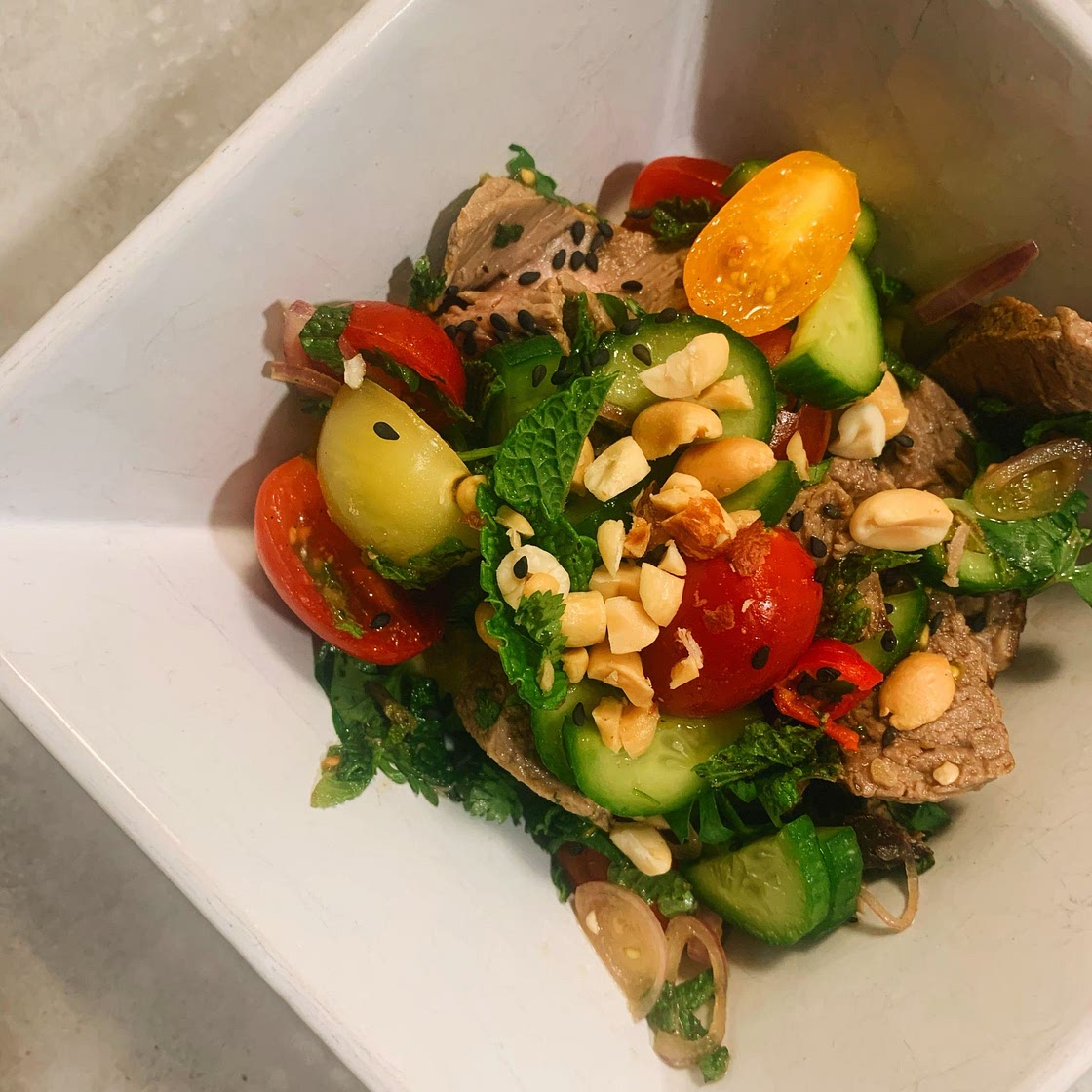 Thai Beef Salad (Yam Neua)