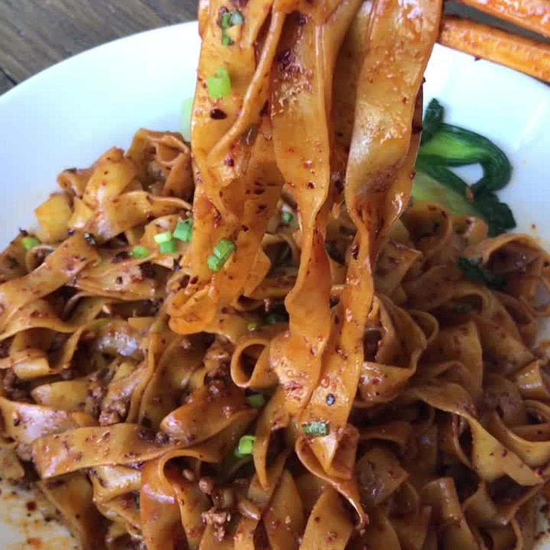 Spicy Noodles aka DanDan Noodles