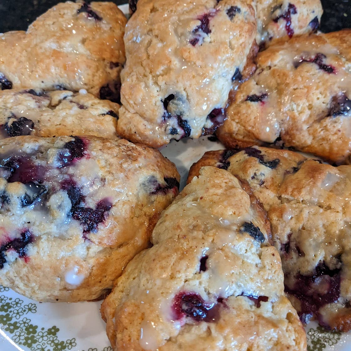 Lemon Blueberry Scones