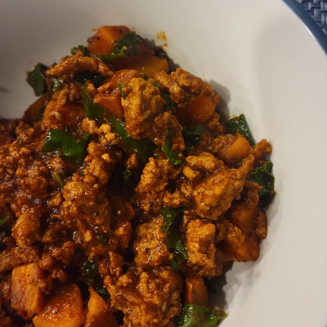 One-Dish Ground Turkey Sweet Potato Skillet