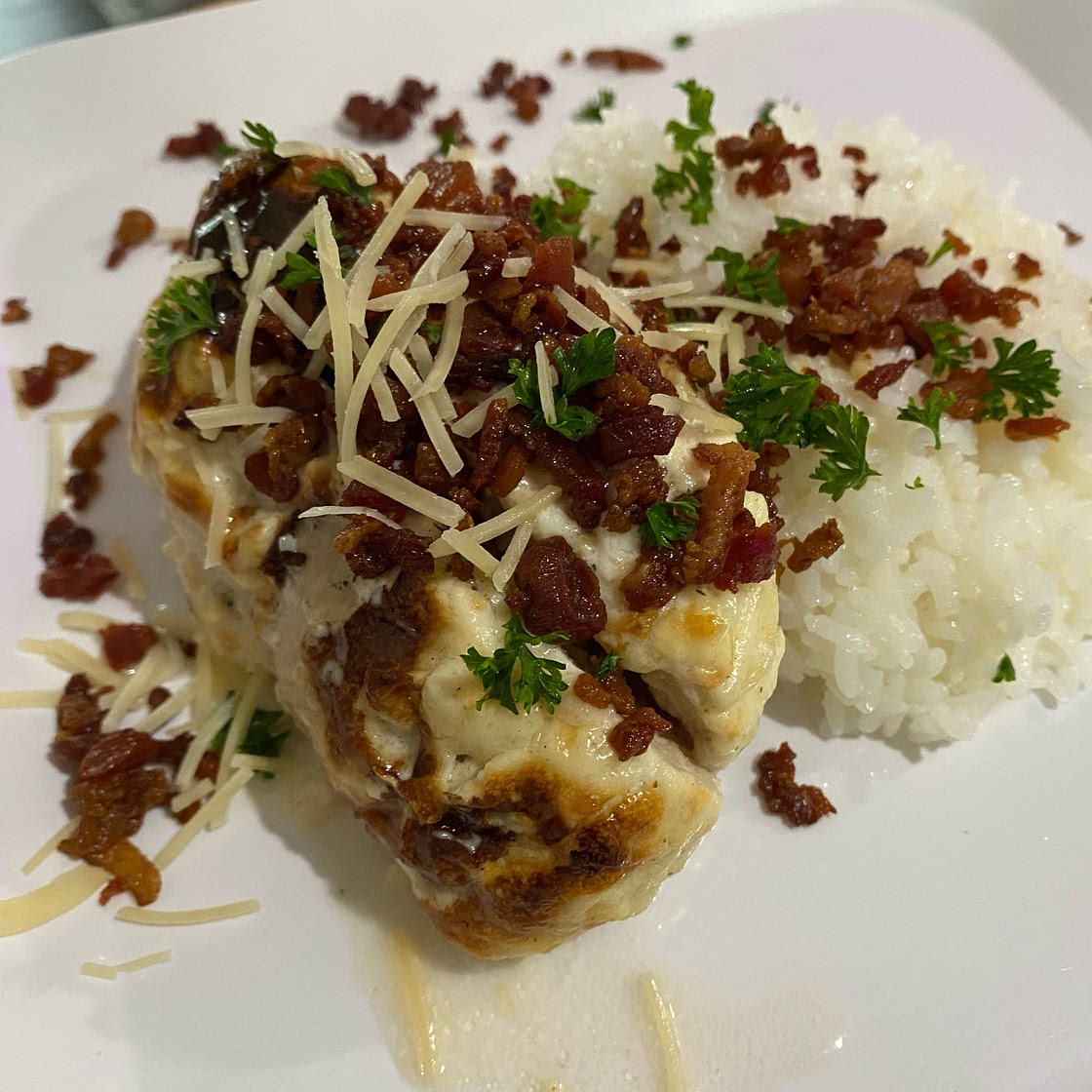 Baked Ranch Chicken with Bacon (Chicken Bacon Ranch)