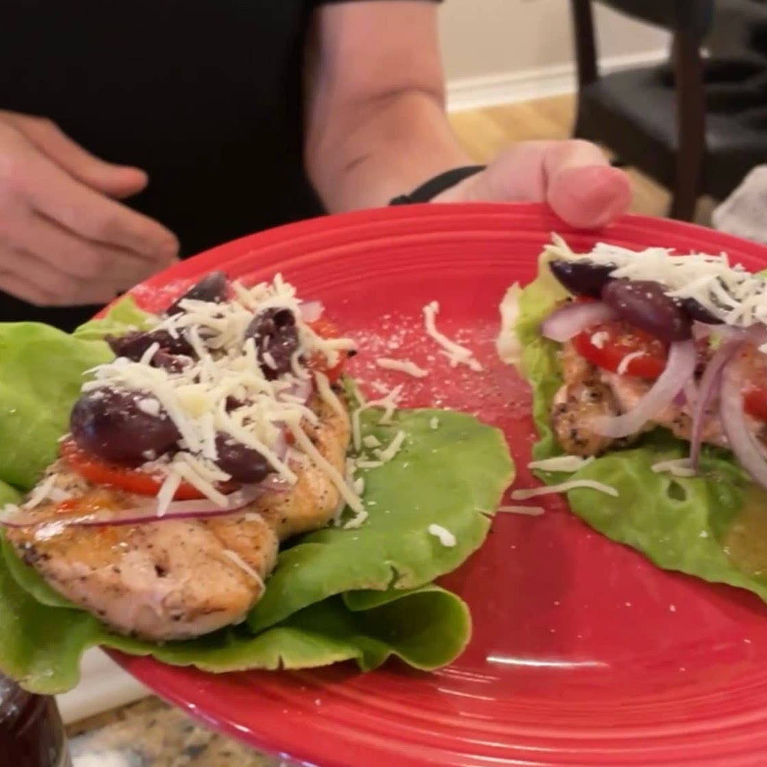 Italian Grilled Chicken Wrap