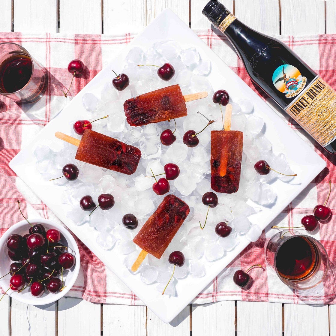 Fanciulli Cherry Popsicles