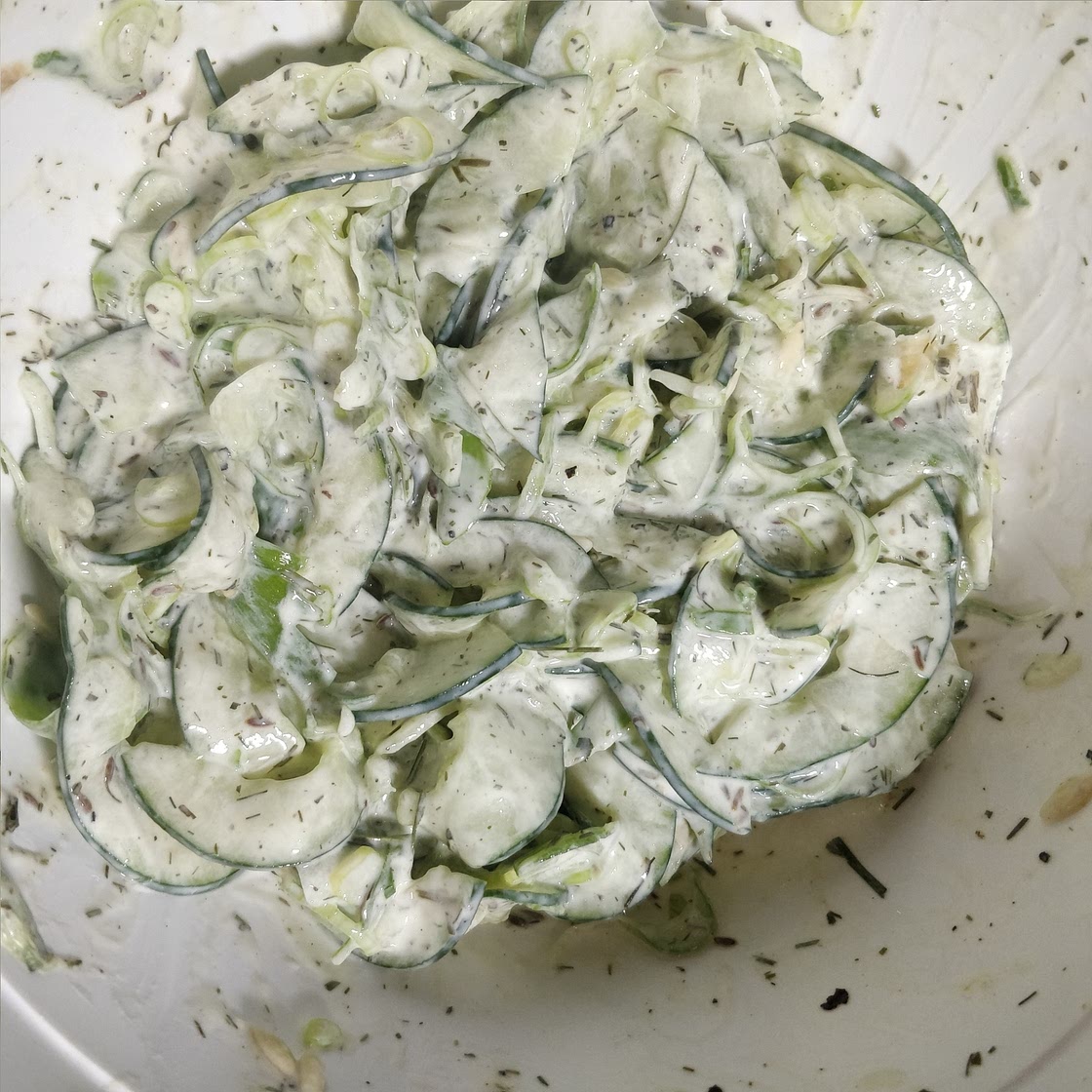 Yogurt Cucumbers