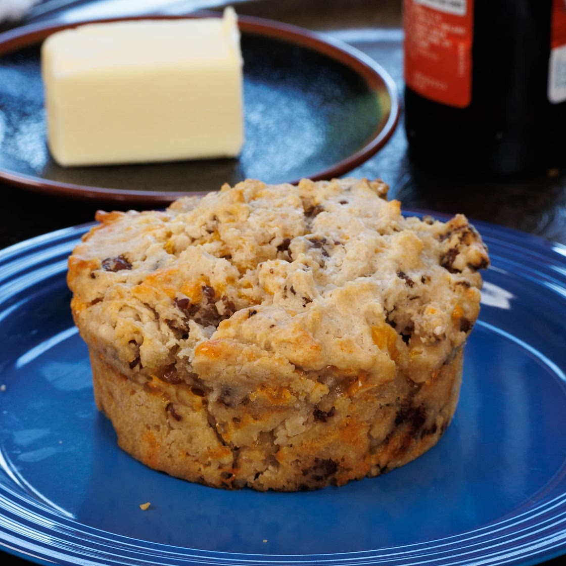 Mini Sausage And Cheese Beer Bread