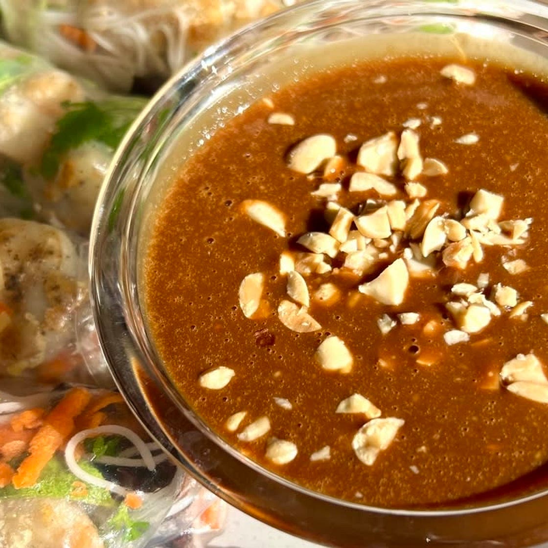 Thai Inspired Peanut Dipping Sauce