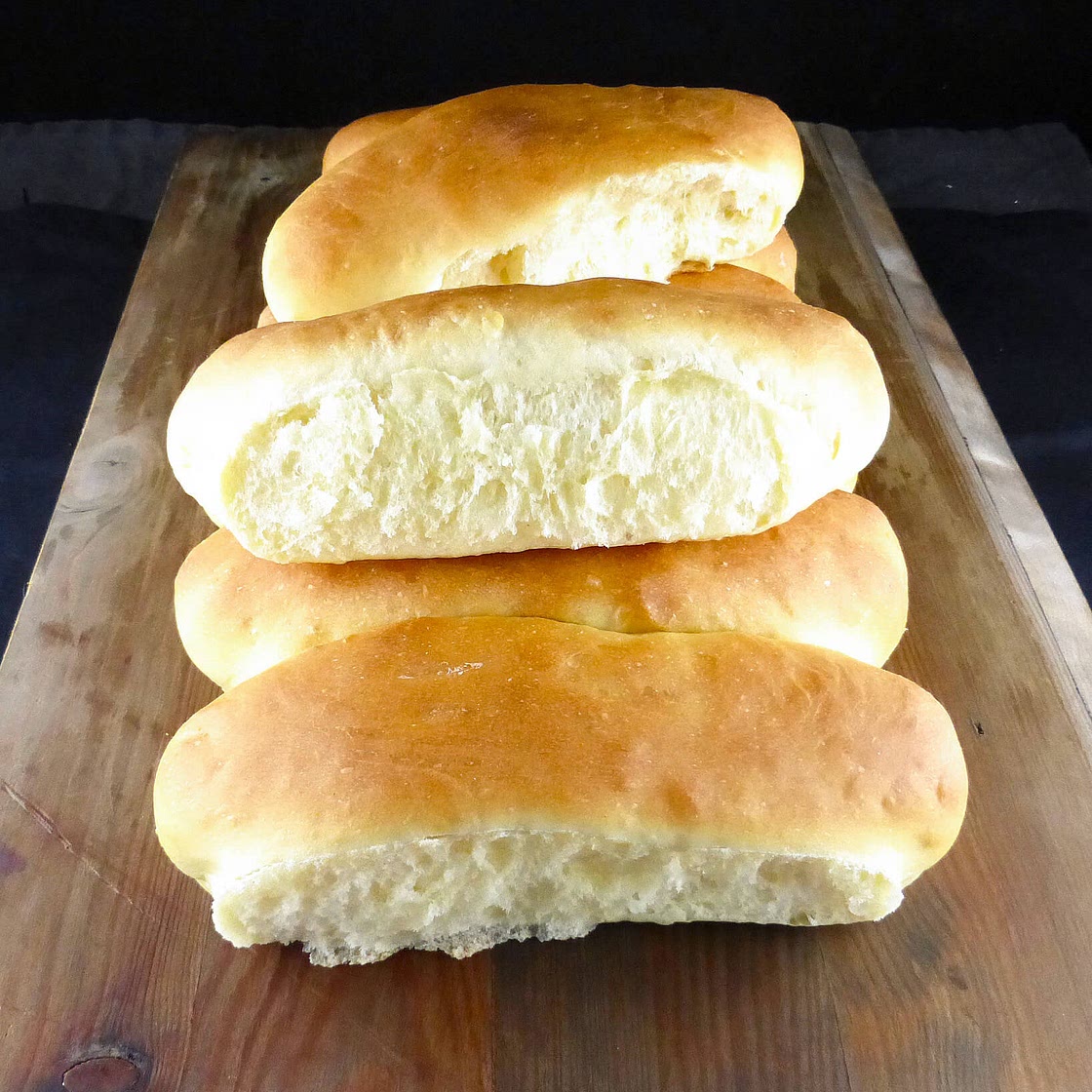 Super Soft Spelt Flour Hot Dog Buns