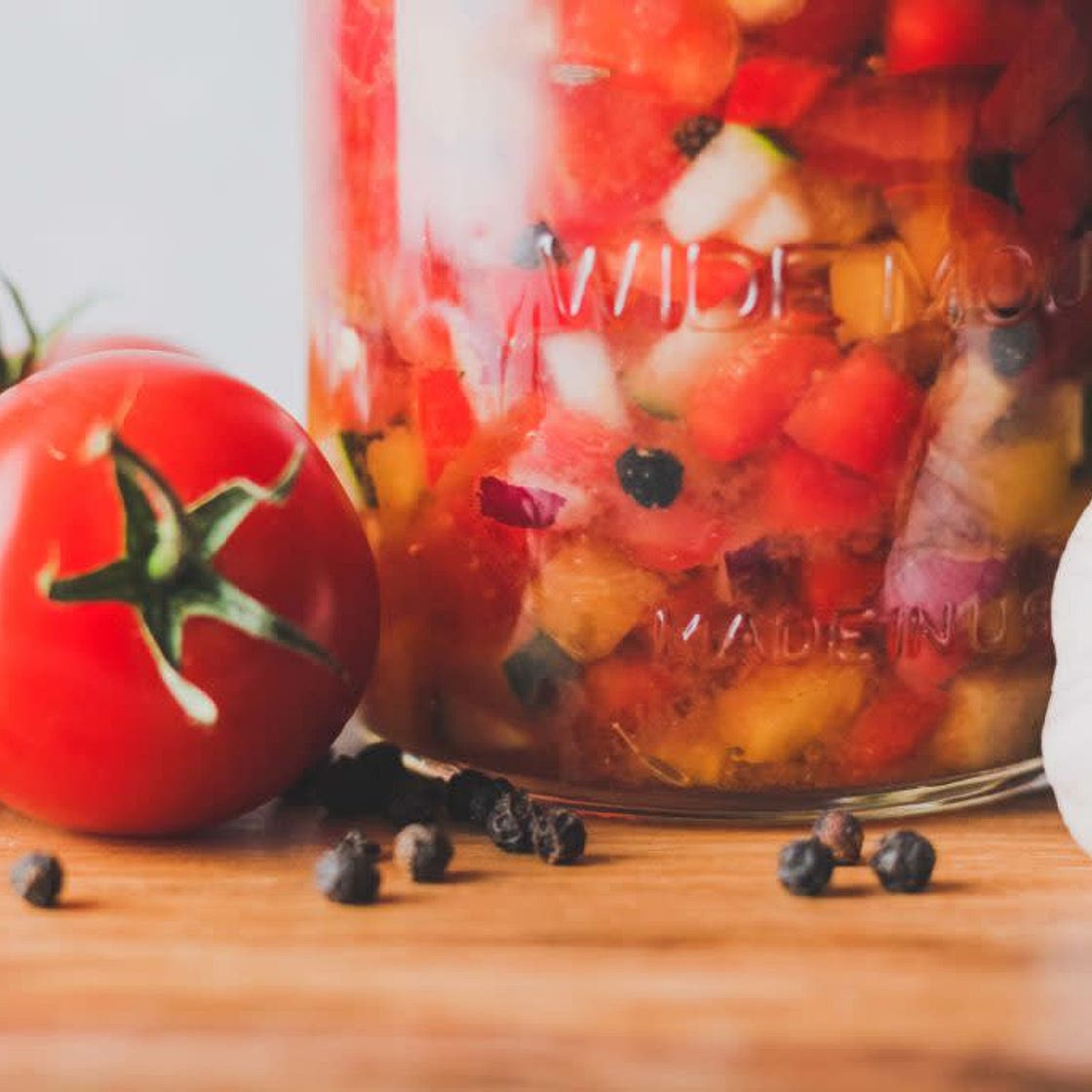 Fermentierte Tomatensalsa
