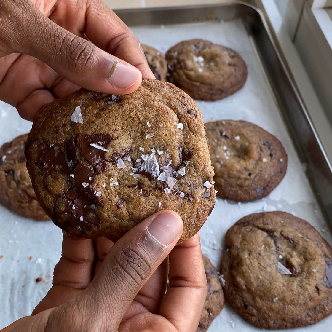 Brown Butter Chocolate Chip Cookies 