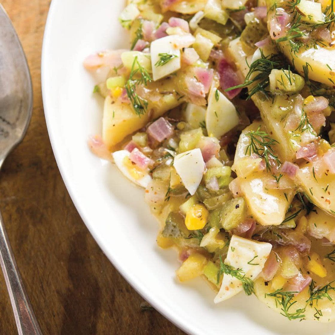 Austrian Potato Salad (Erdäpfelsalat)