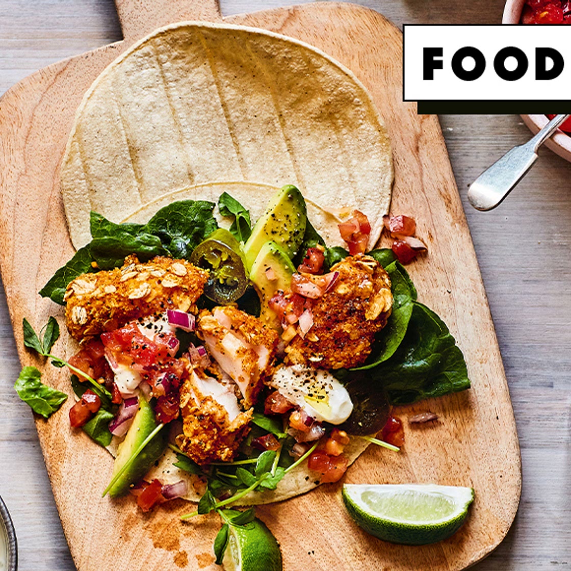 Crispy cod tacos recipe