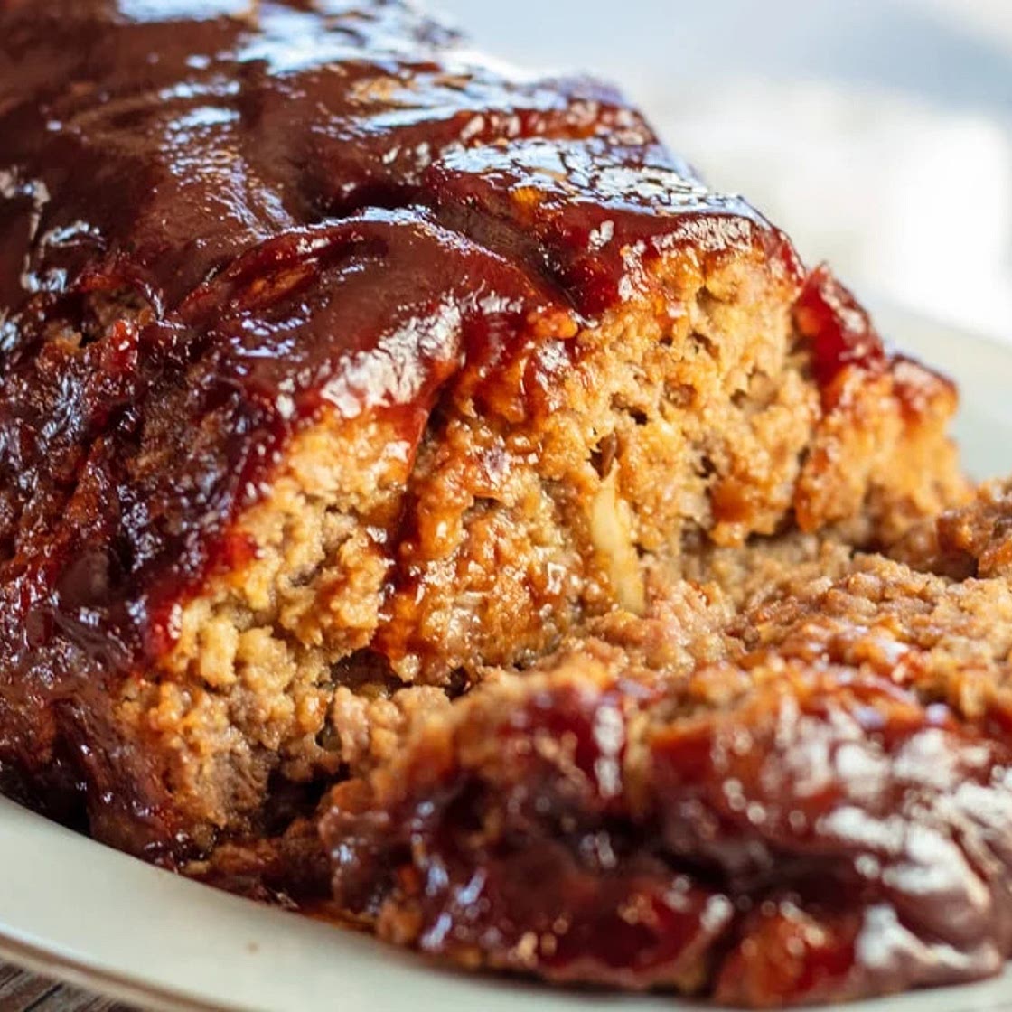 Glazed Pumpkin BBQ Meatloaf