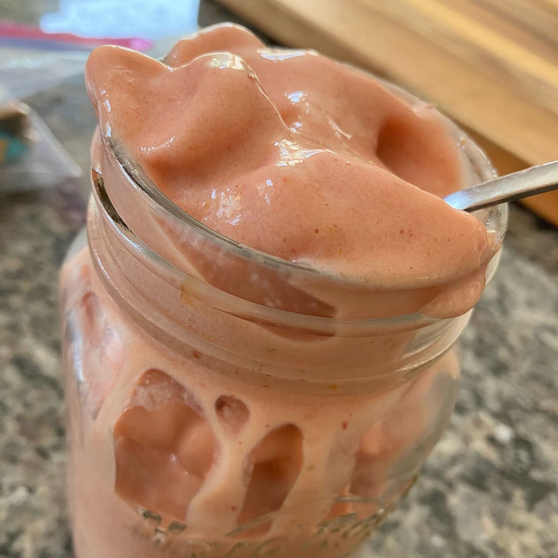 Vitamin C Packed Strawberry Orange Banana Smoothie