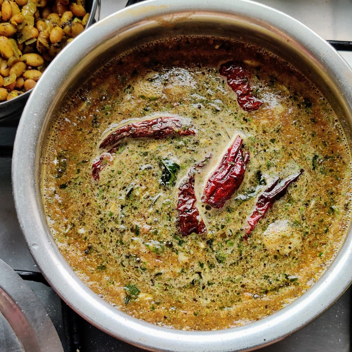 Rasam (with home-made rasam powder)
