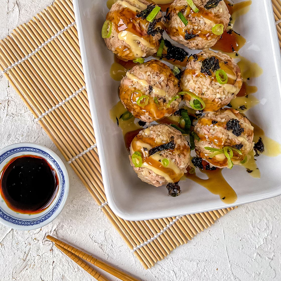 Salmon Sushi Balls