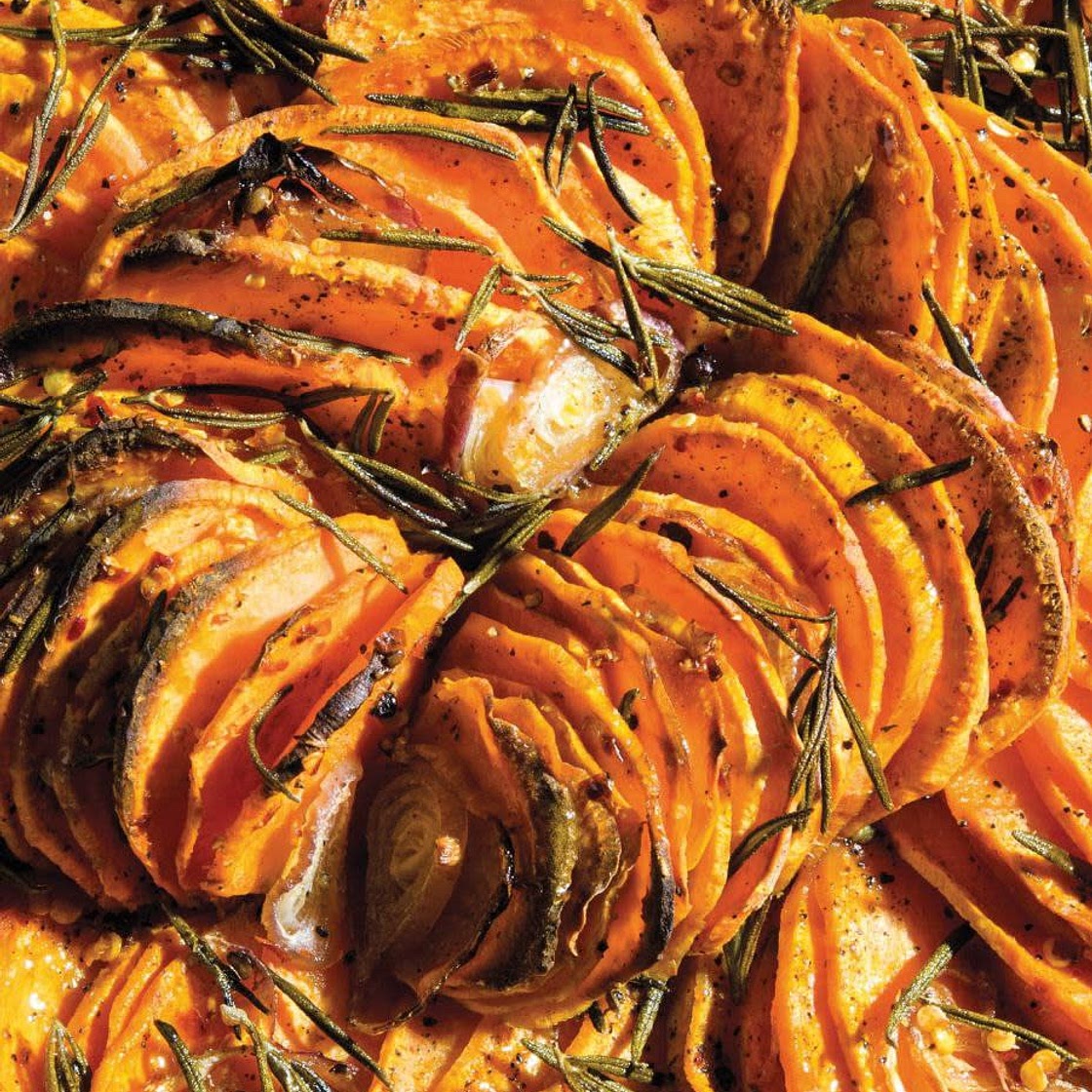 Spiced Sweet Potato Tian