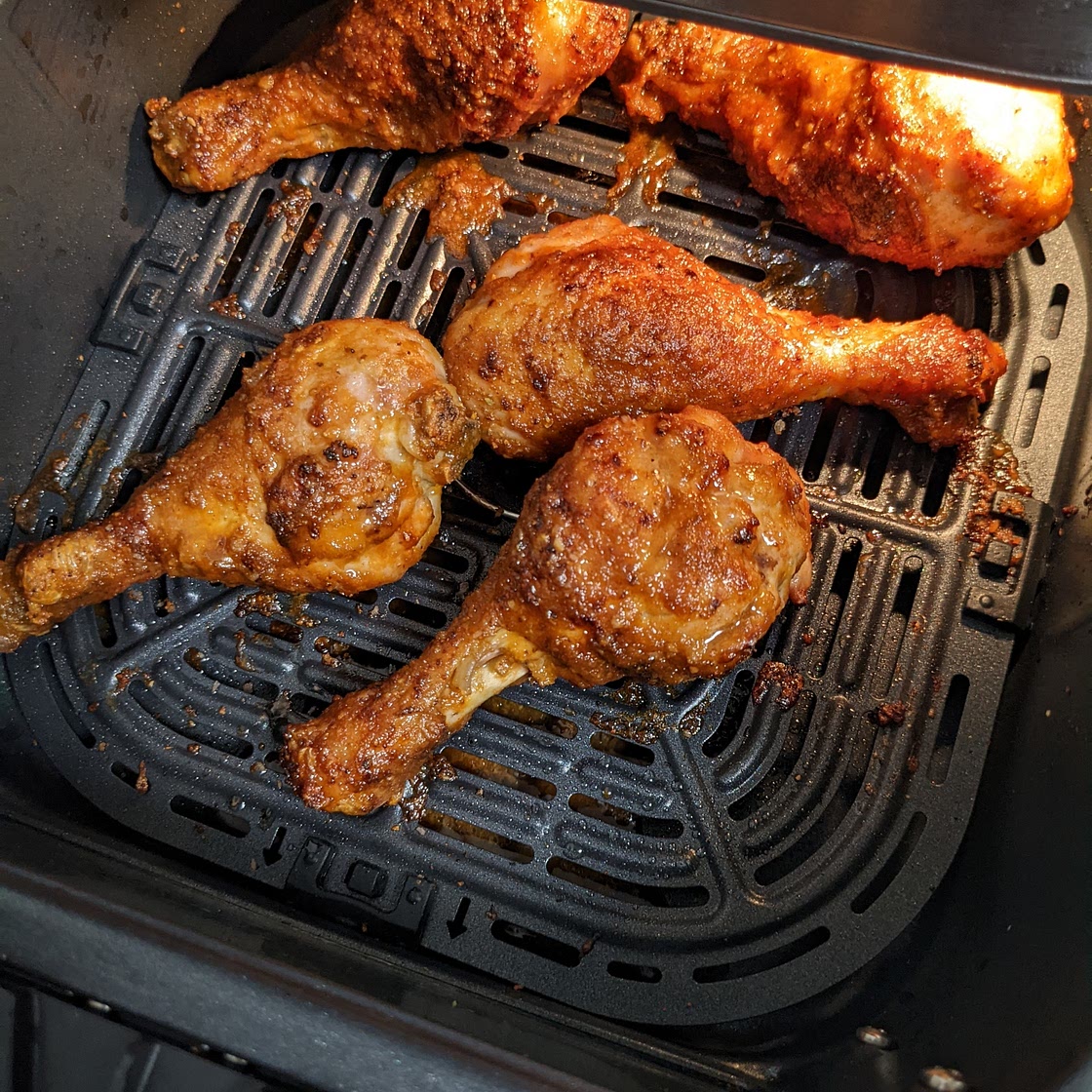 Asian Flavors on Air Fried Drumsticks