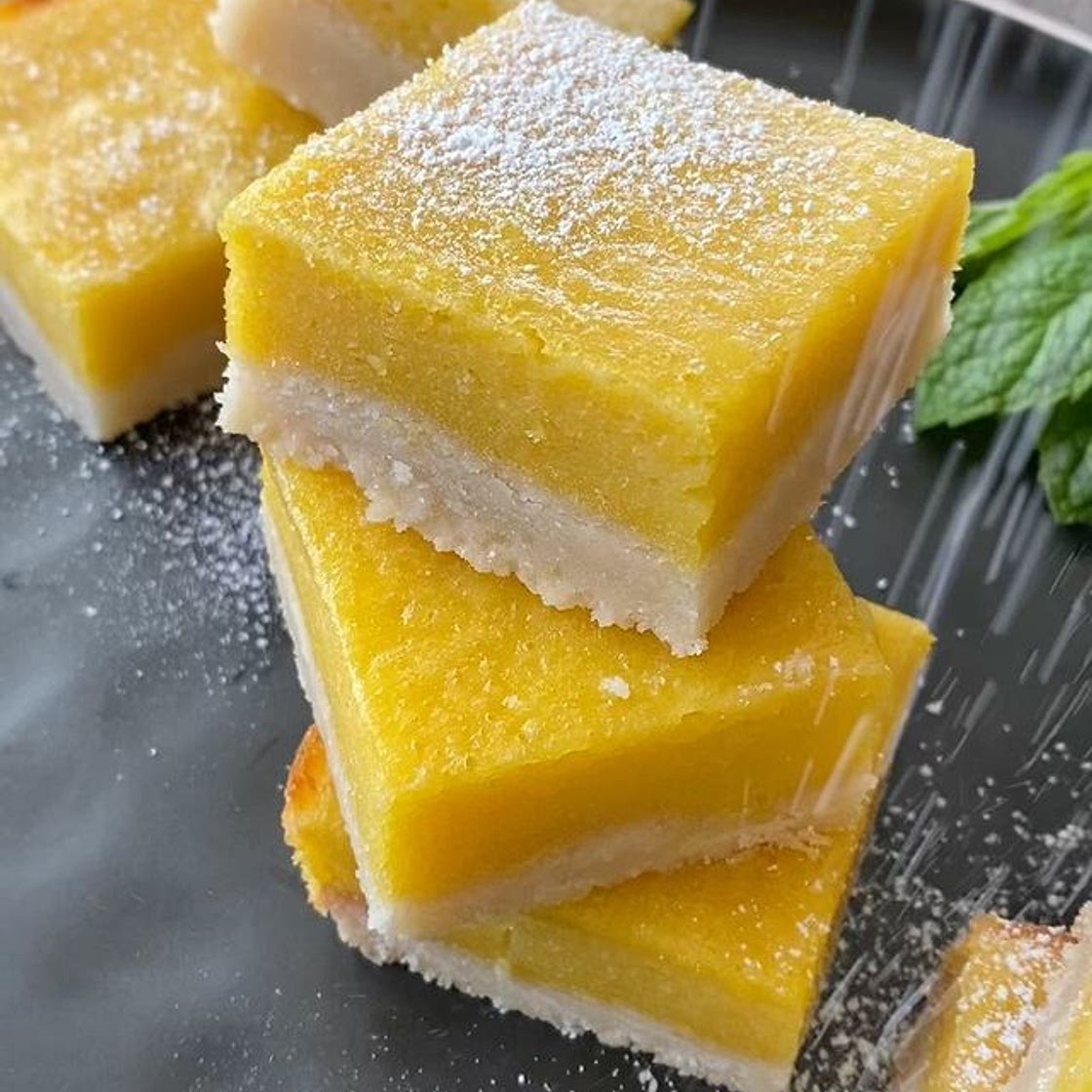 Mango Lemon Bars