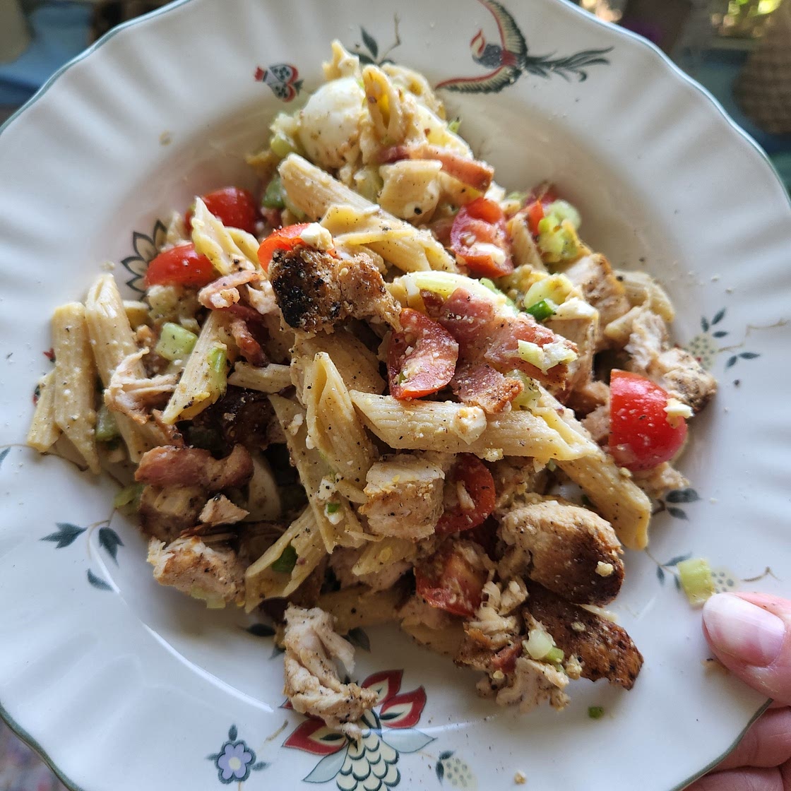 Cobb pasta salad