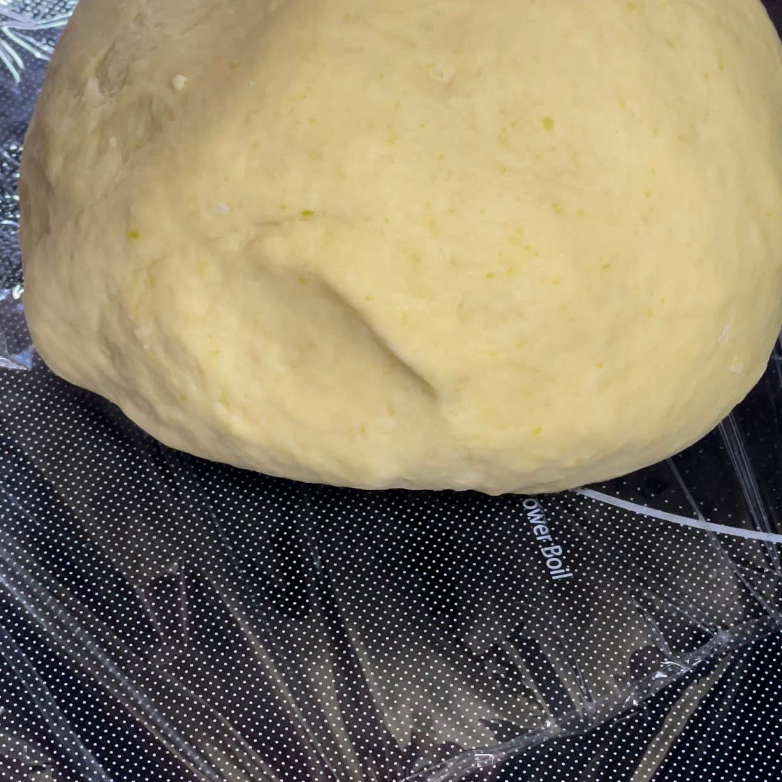 Split pea pasta dough 