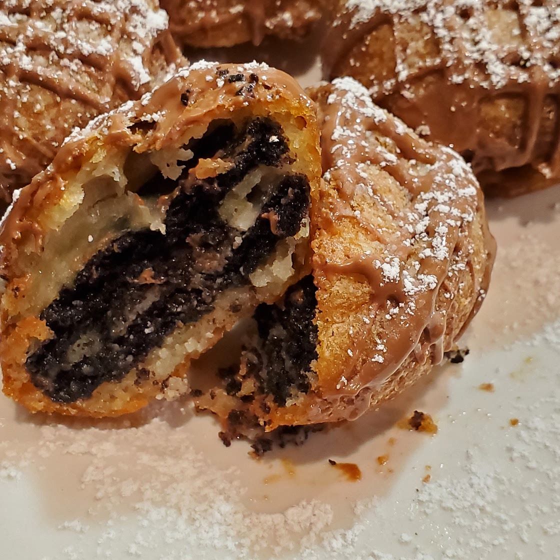 Deep fried Oreo/ Twinkee batter