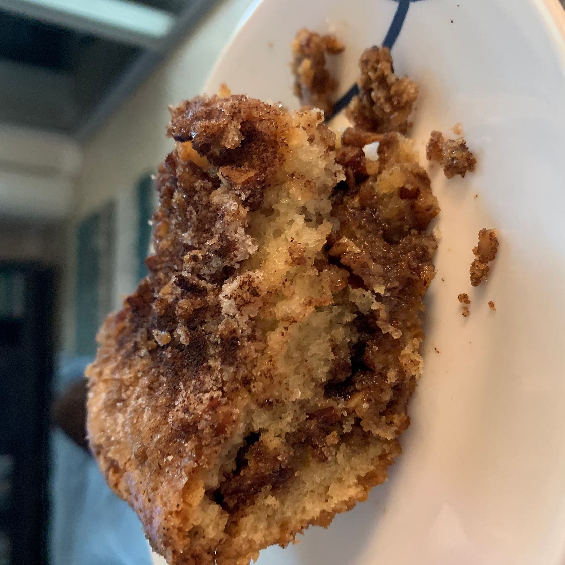 Pecan Sour Cream Coffee Cake