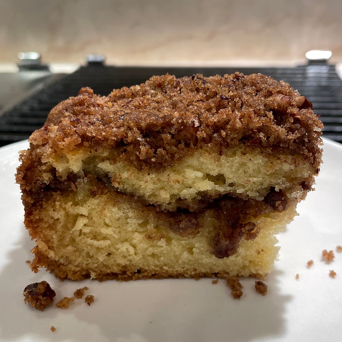 Pecan Sour Cream Coffee Cake