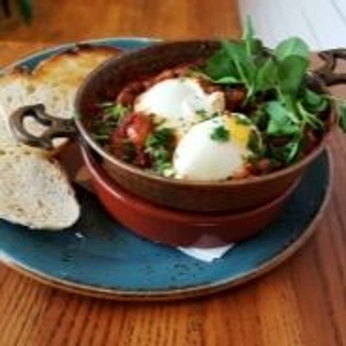Chorizo with eggs