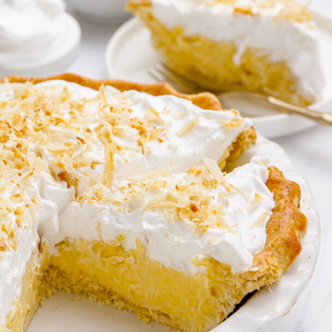 Old Fashioned Coconut Cream Pie