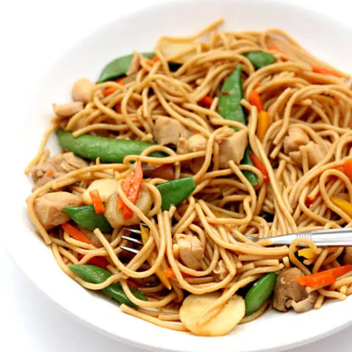 Instant Pot Chicken Lo Mein