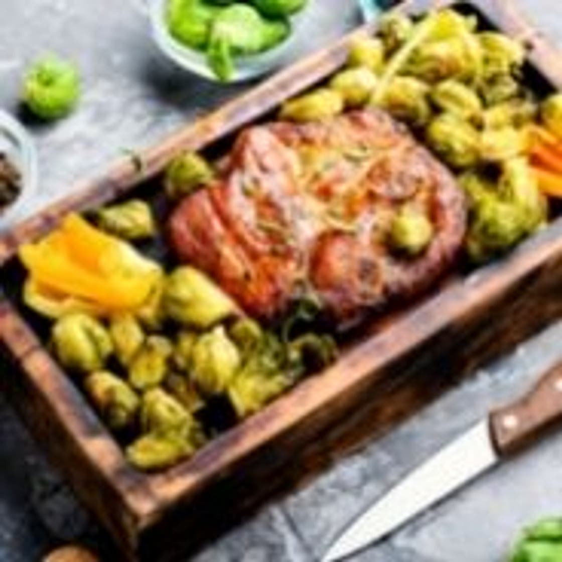 Pork Tenderloin Recipe with Brussels Sprouts