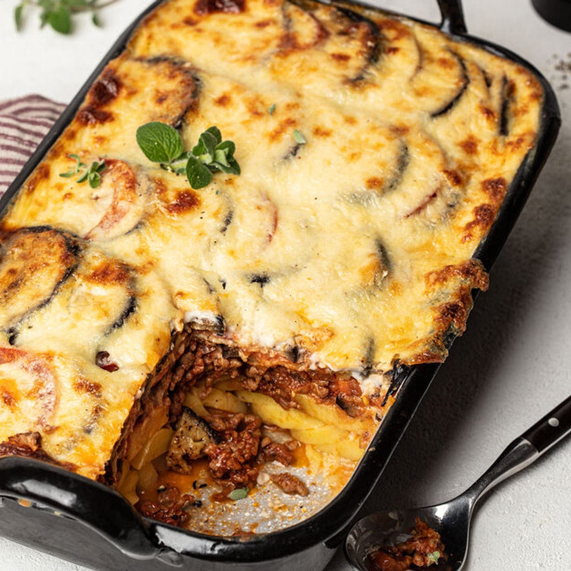 Griechische Moussaka – das Original-Rezept mit Kartoffeln