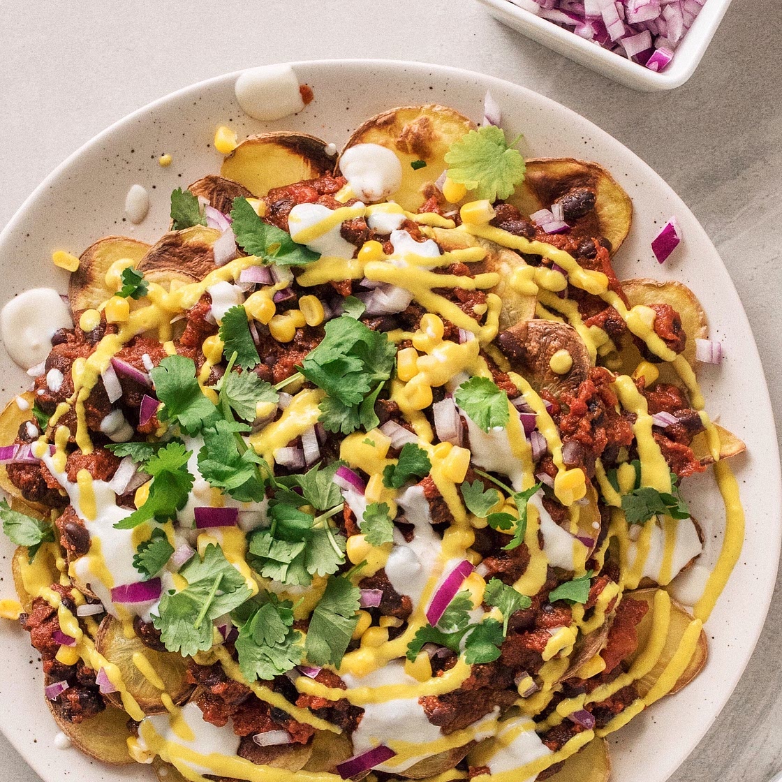 Plant Based Nacho Plate — FIVESEC HEALTH | Healthy Vegan Lifestyle