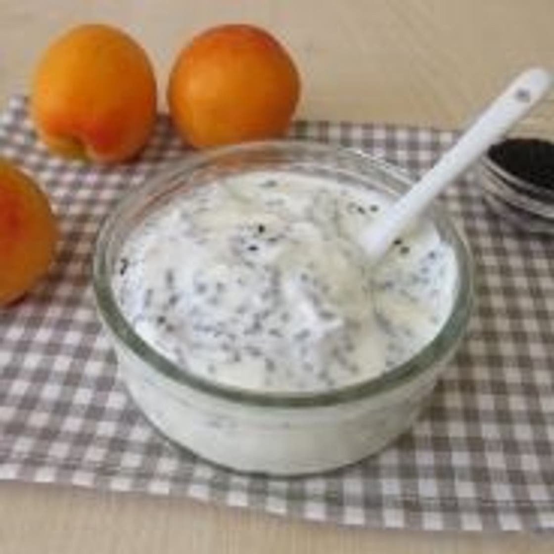Basil panna cotta dessert