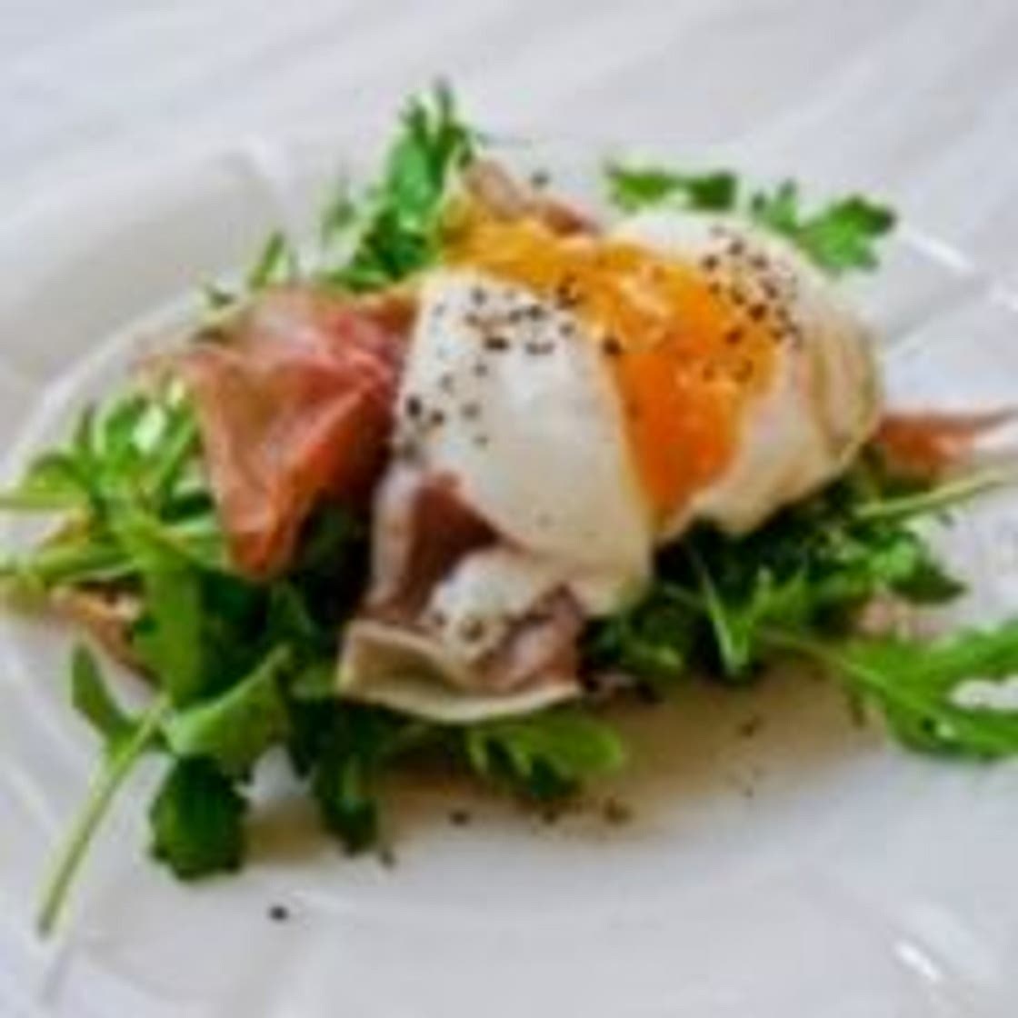 Sous vide poached eggs