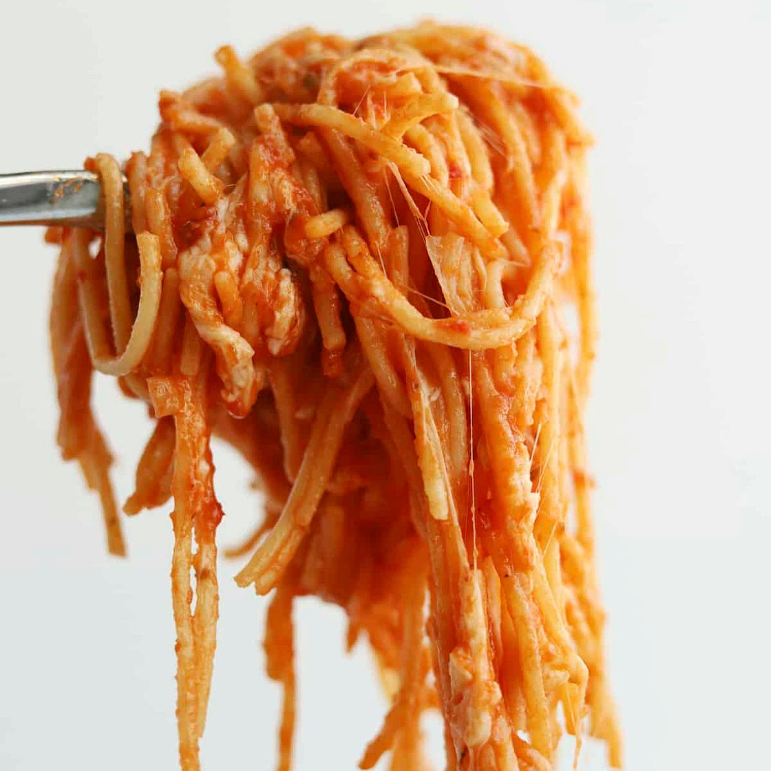Oven Baked Spaghetti