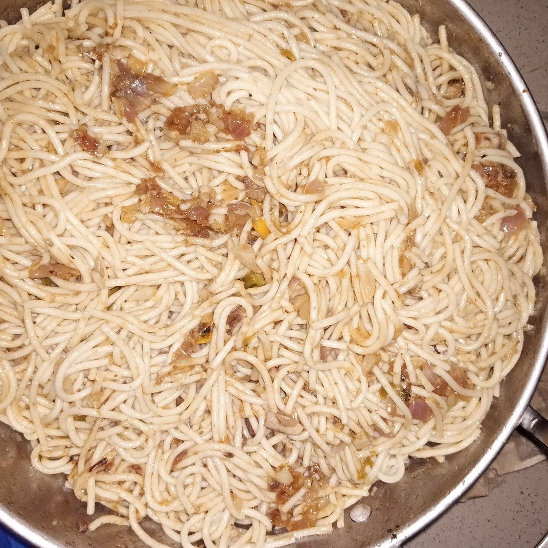 Spaghetti à la sardine