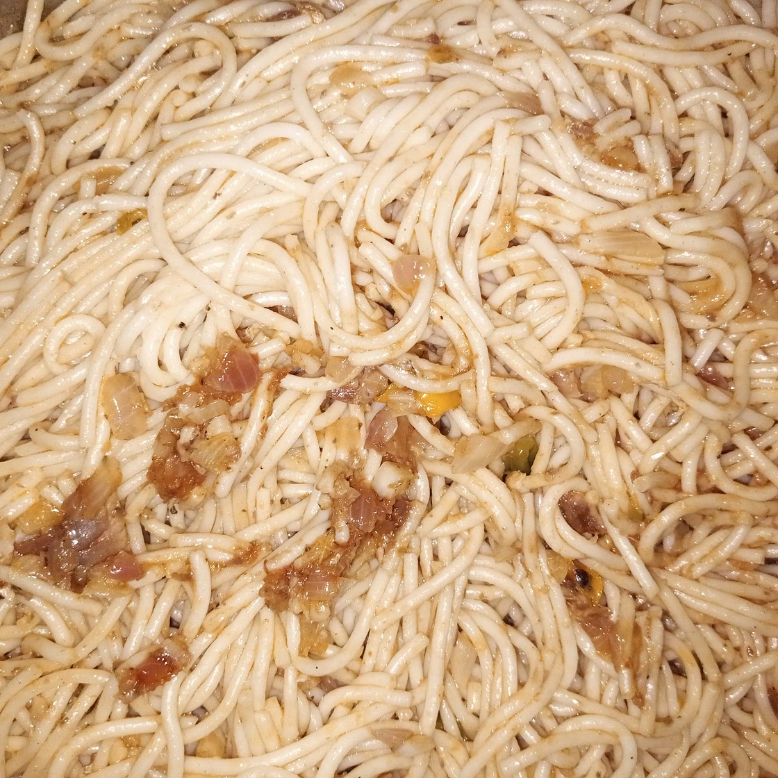 Spaghetti à la sardine