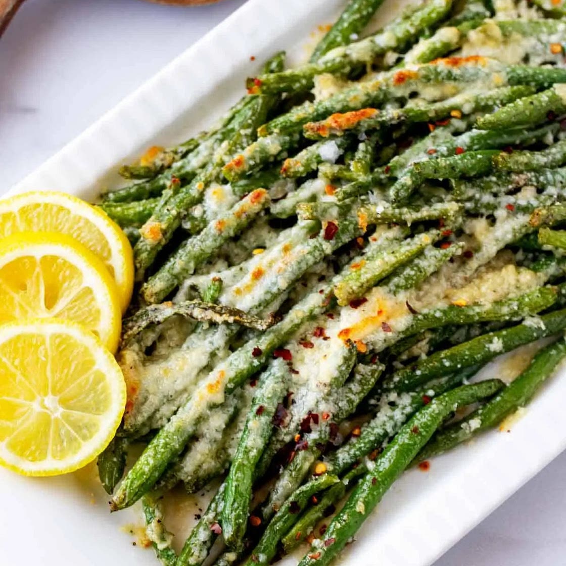 Garlic Parmeseasn Green Beans