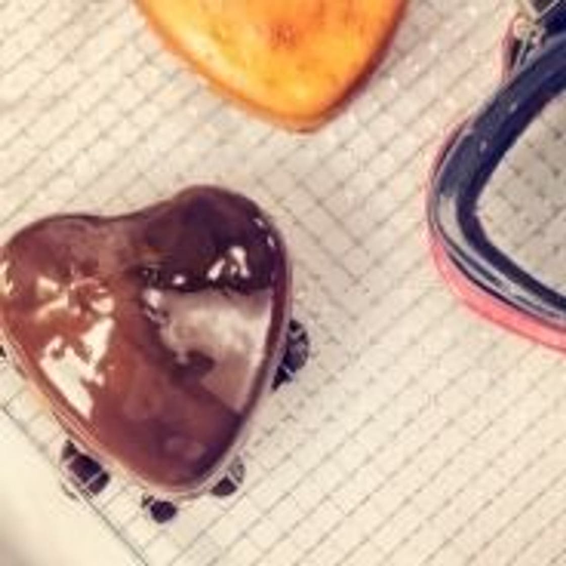 chocolate bonbons for Valentine's Day